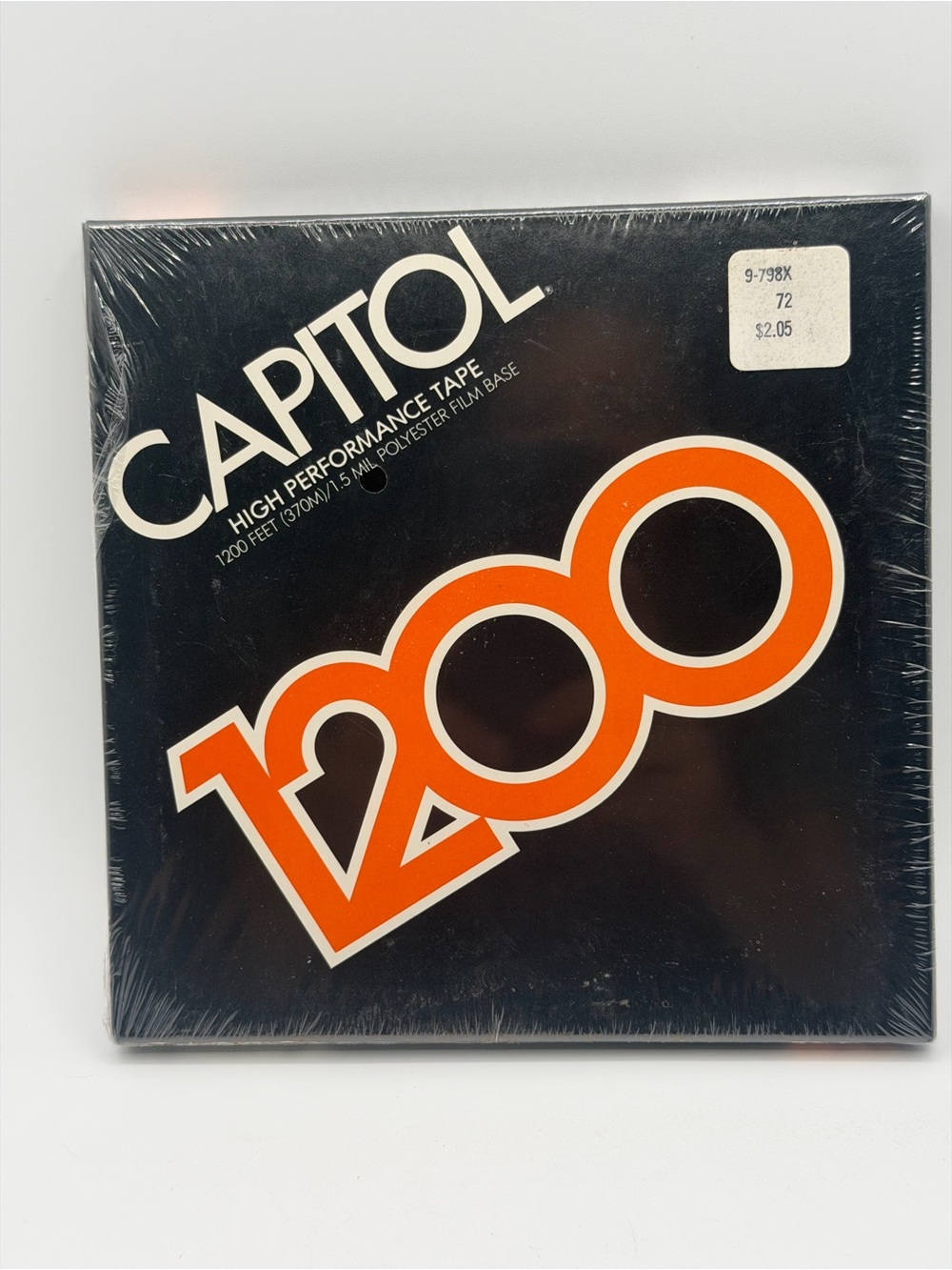 Capitol High Performance Tape 1200 Feet/1.5 MIL Polyester Film Base - New